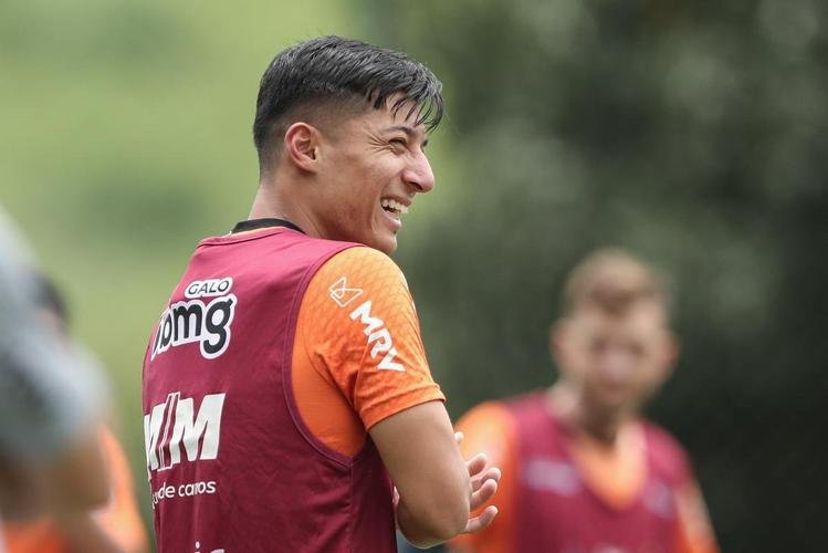 Treinamento do Atlético neste sábado, após o título brasileiro