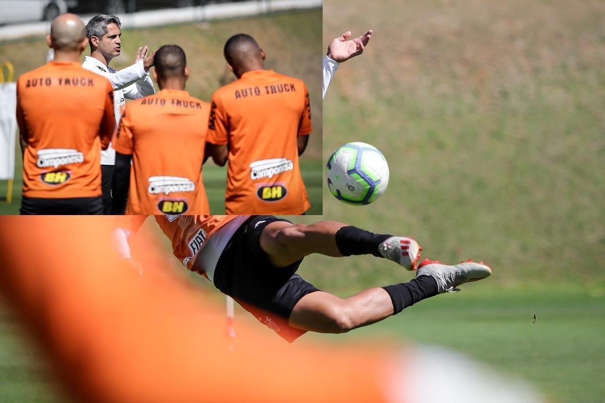 Atltico fez, nesta sexta, ltimo treino antes do duelo na Arena da Baixada