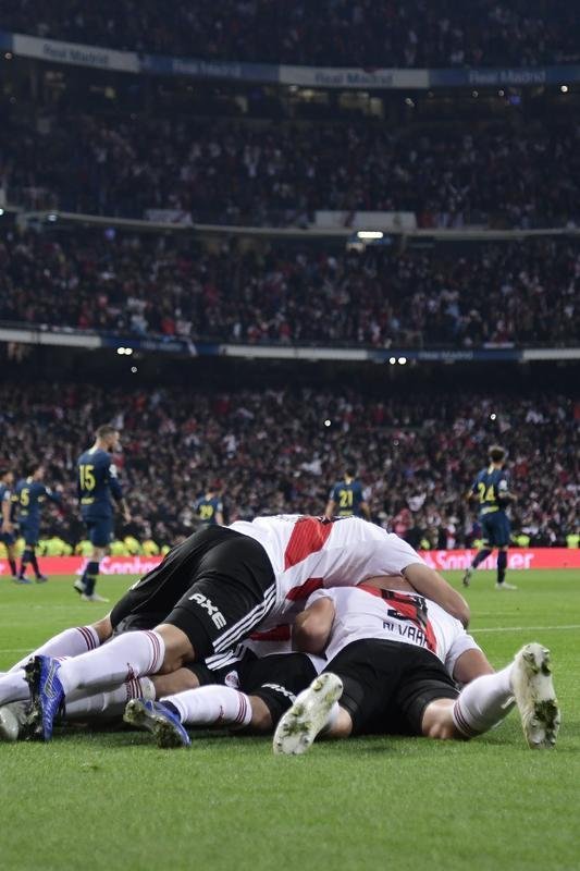 Colombiano Quintero fez o gol da virada do River Plate sobre o Boca na final da Libertadores