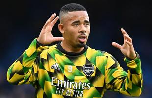Revelado no Palmeiras, Gabriel Jesus, do Arsenal-ING, tem valor estimado em 90 milhes de euros