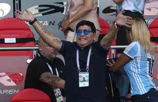 Veja reaes do Maradona na eliminao da Argentina