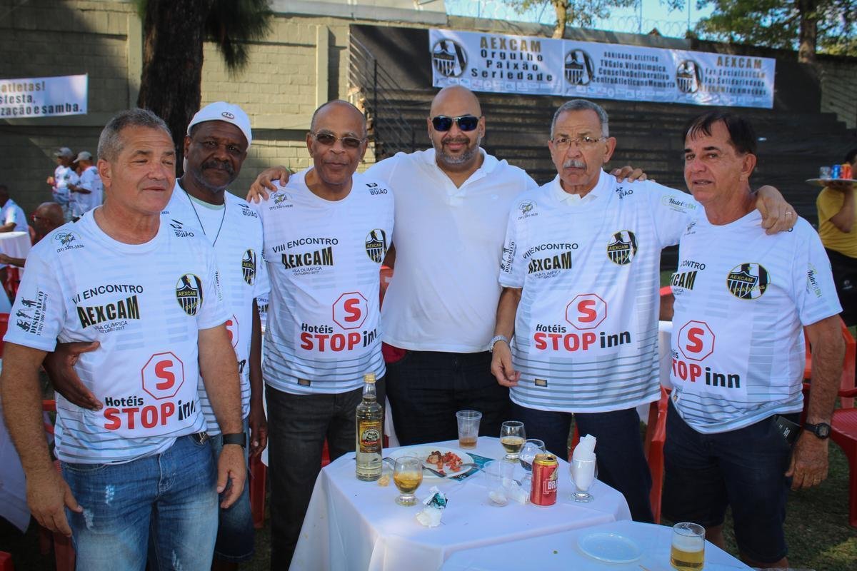 Ex-jogadores do Atltico se encontraram nesse sbado