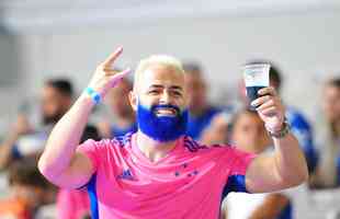 Torcida do Cruzeiro no Mineiro em jogo com o Ituano pela Srie B