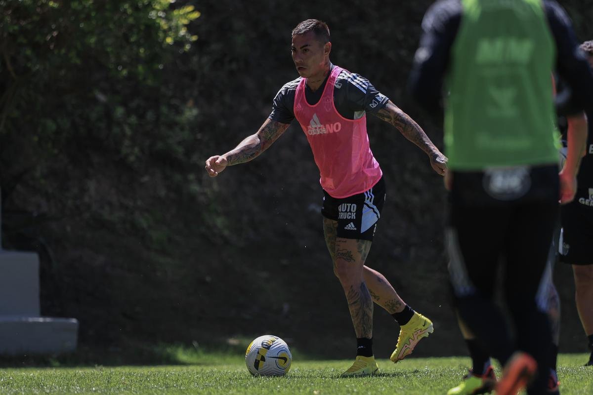 Fotos do treino do Atltico (02/09)