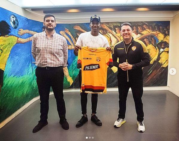 Bryan Caicedo, volante (Barcelona de Guayaquil, do Equador)