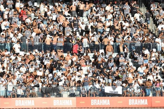 Fotos da torcida do Atltico no clssico com o Cruzeiro, no Mineiro, pela nona rodada do Mineiro de 2022