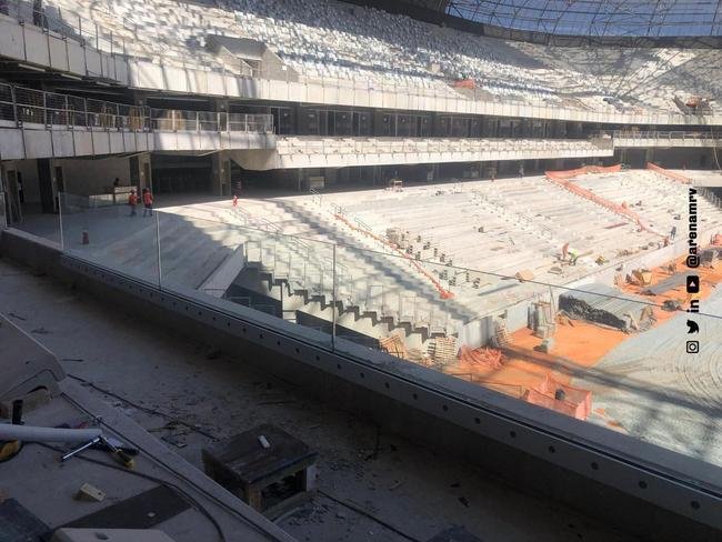 Fotos da Arena MRV deste mês de agosto de 2022