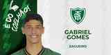 O zagueiro Gabriel Gomes, de 22 anos, chega ao América emprestado pelo Inter de Minas. 