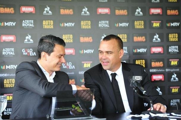 Fotos da apresentao de Rafael Dudamel no Atltico