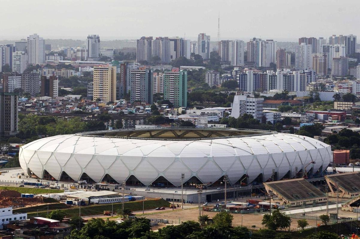 Arena da Amaznia receber quatro jogos do torneio masculino de futebol e dois do feminino
