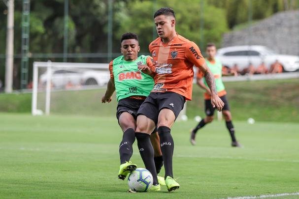 Veja fotos do jogo-treino do Atlético com o time sub-20