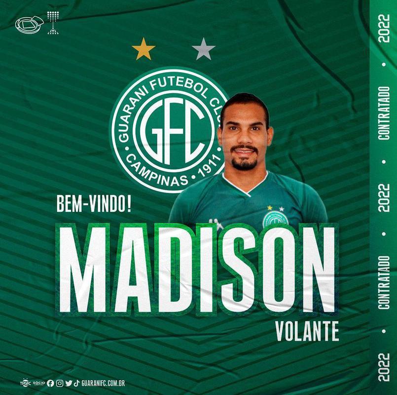 Madison, volante (Guarani)