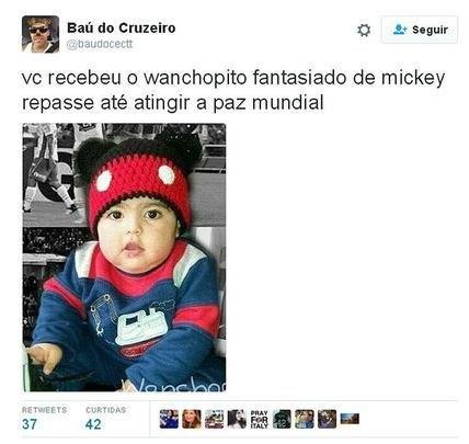 Filho de Ramón Ábila, pequeno Valentino, de 2 anos, herdou apelido do pai e virou 'Wanchopito'