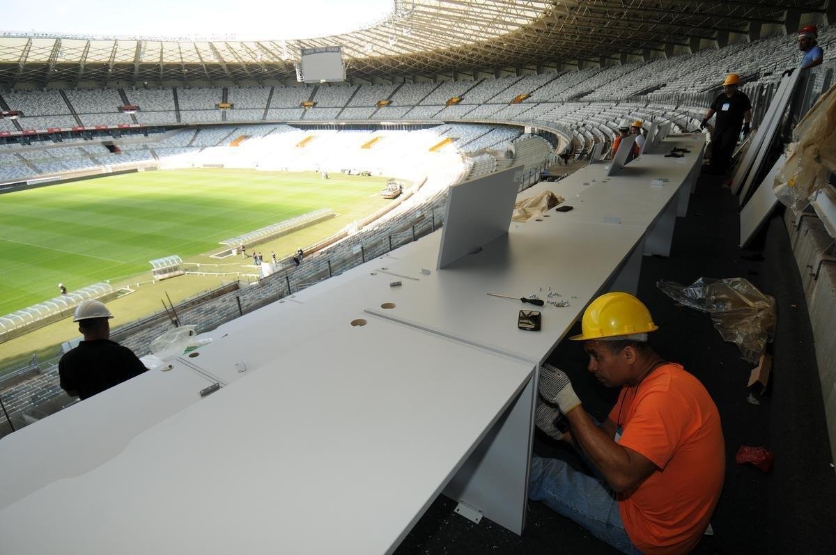 Mineiro passa por ajustes para receber jogos da Copa Amrica