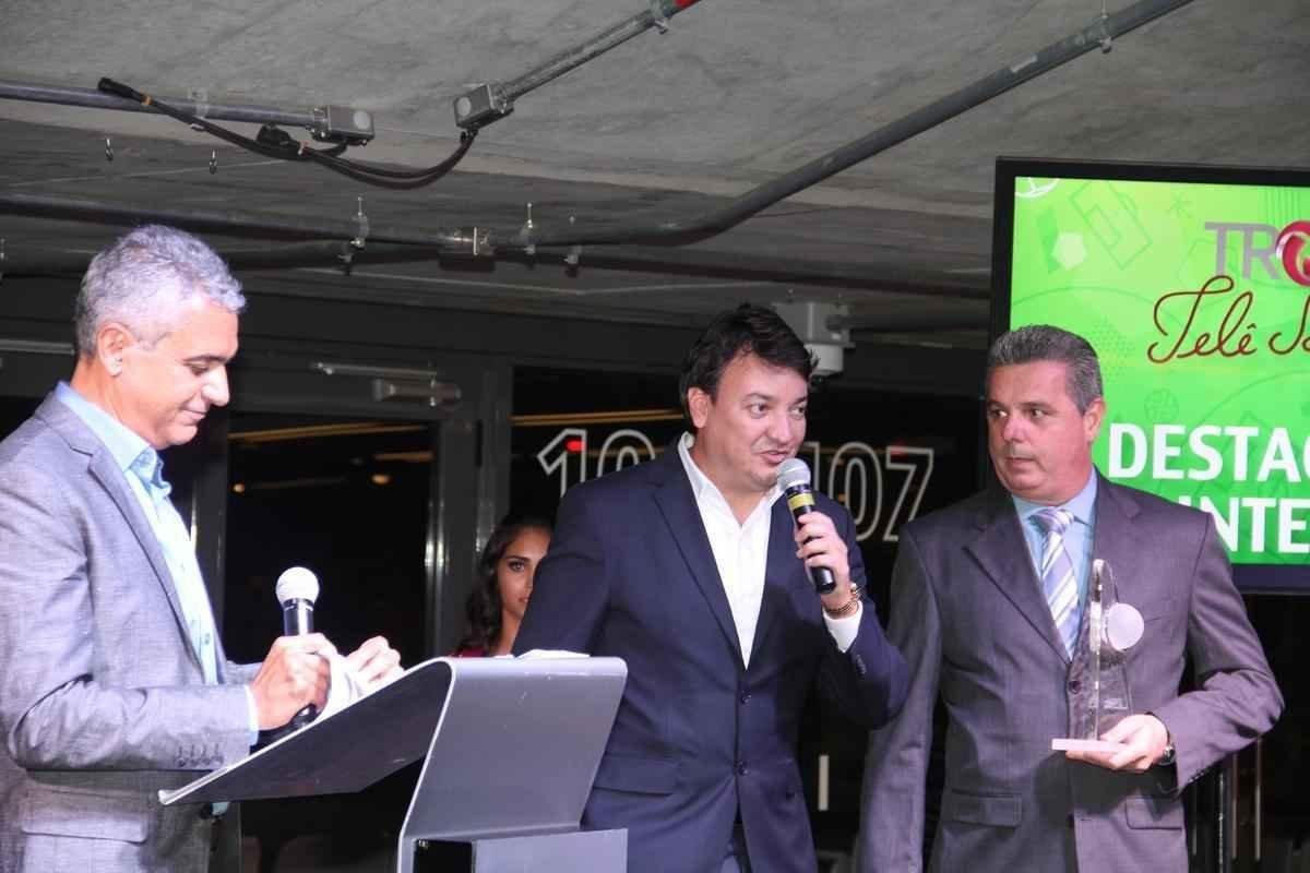 Premiao da 16 edio do Trofu Tel Santana, evento realizado no Mineiro