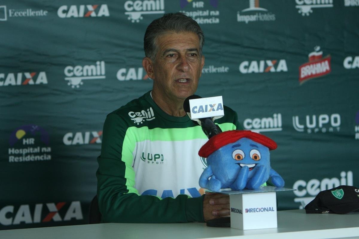 Amrica se prepara para enfrentar o Cruzeiro, nesta quinta-feira, s 19h30, pela 13 rodada do Brasileiro