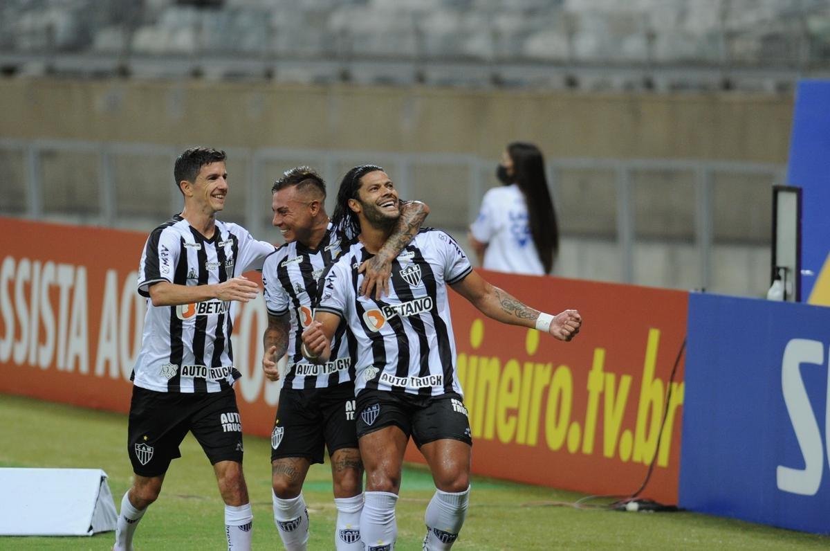 Fotos do jogo entre Atltico e Coimbra, no Mineiro, em Belo Horizonte, pela quinta rodada do Campeonato Mineiro de 2021 