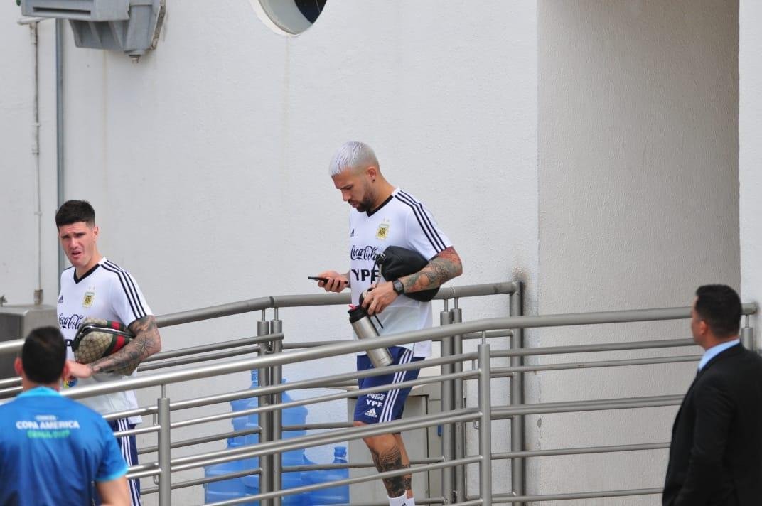 Jogadores deixam Independência após treino