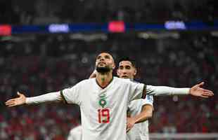 No Estdio Al Thumama, Canad e Marrocos se enfrentam pela ltima rodada do Grupo F da Copa do Mundo do Catar