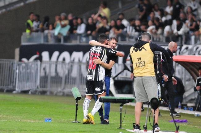 Fotos do jogo entre Atltico-MG e Internacional