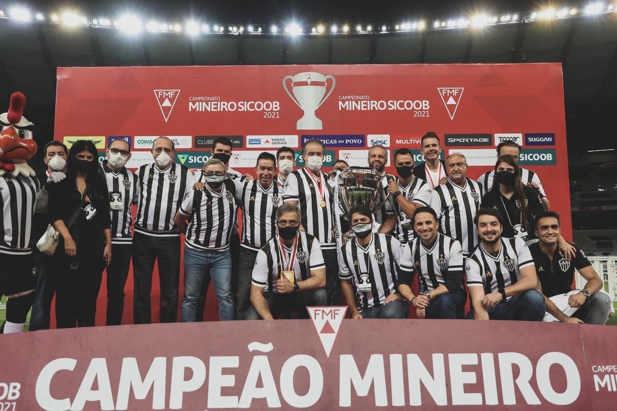 Fotos da festa do Atltico no Mineiro com a conquista do bicampeonato mineiro