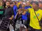 Brasileiros fazem batalha do passinho contra cataris na Copa do Mundo; veja