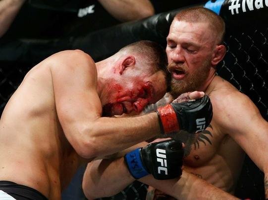 Veja imagens da fantástica luta entre Conor McGregor e Nate Diaz