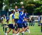 Cruzeiro fecha preparao para pegar o Coimbra; veja provvel escalao celeste