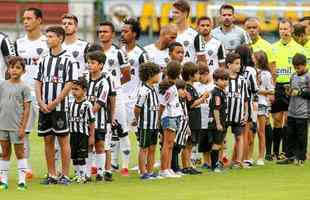 Em Juiz de Fora, Tupi e Atltico empatam por 1 a 1, em duelo pelo Campeonato Mineiro 