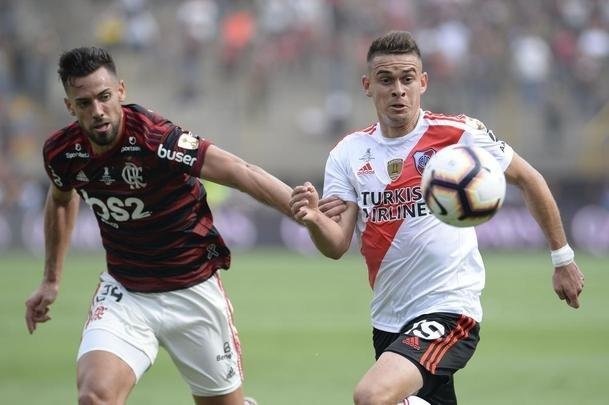 Fotos do jogo entre Flamengo e River Plate