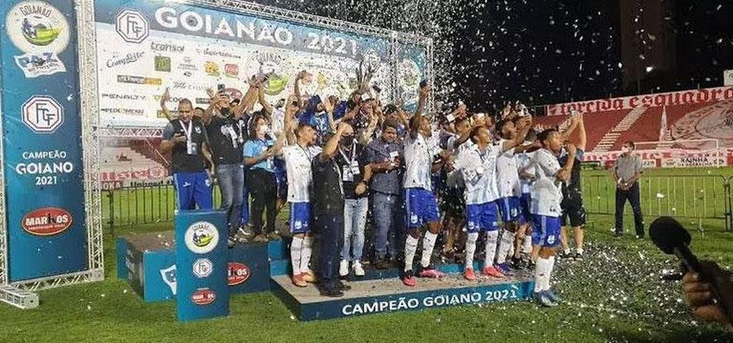 Grêmio Anápolis levou a taça do Campeonato Goiano pela primeira vez