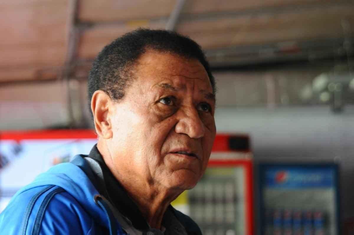 Neco durante entrevista ao Superesportes no Mineiro, palco do ttulo celeste da Taa Brasil de 1966