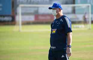 Fotos do treino do Cruzeiro desta segunda-feira (23/11) em Chapec-SC