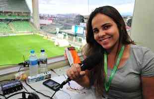 Rdio Inconfidncia inova e lana jornalista Isabelly Morais, de 20 anos, como narradora esportiva. Nesta tera, ele estreou transmitindo a partida entre Amrica e ABC-RN, no Independncia, pela Srie B do Brasileiro.