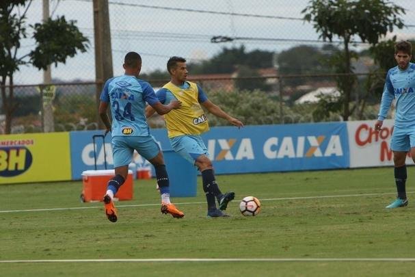 Imagens do treino do Cruzeiro neste domingo (20/05/2018)