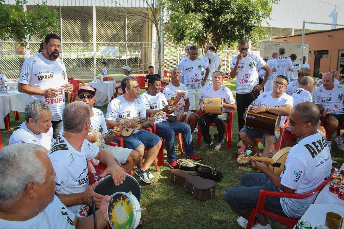 Ex-jogadores do Atltico se encontraram nesse sbado