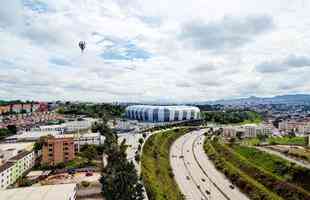 Novas imagens do projeto da Arena do Galo obtidas pelo Estado de Minas e pelo Superesportes