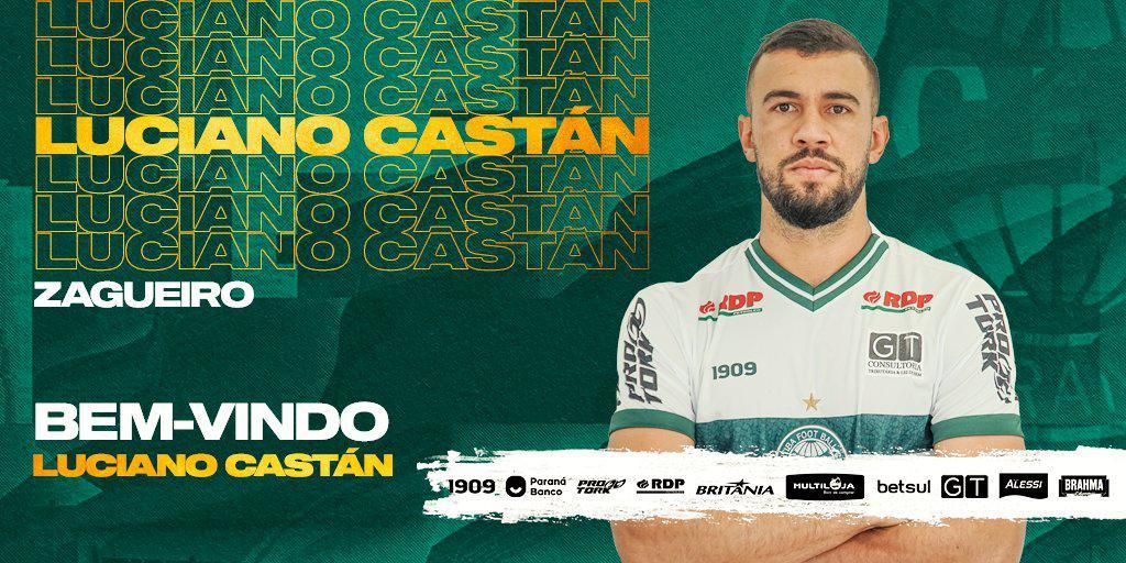 Luciano Castán, zagueiro (Coritiba)