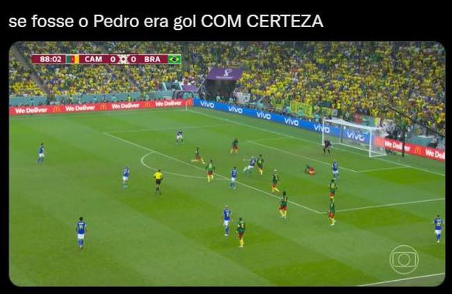 Memes da derrota do Brasil para Camarões na Copa do Mundo
