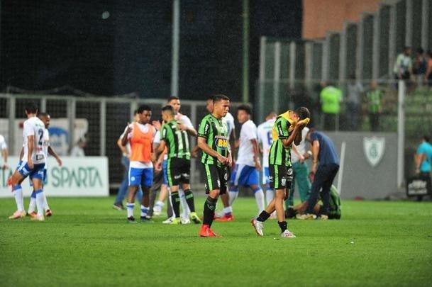 Veja fotos da derrota que acabou com o sonho de acesso do Amrica  Srie A 2020