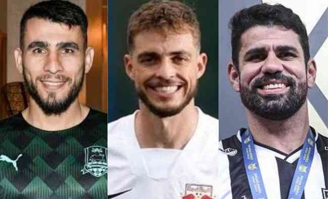 Alonso, Hyoran e Diego Costa jogarão em outros clubes em 2022