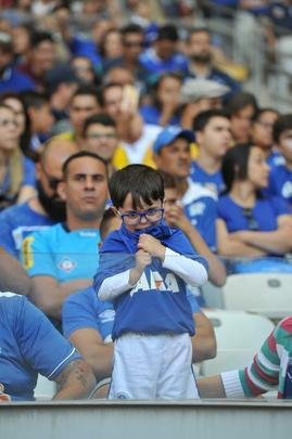 Torcedores de Cruzeiro e Botafogo, no Mineiro, em duelo pela 19 rodada do Brasileiro