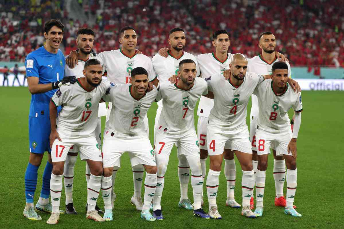 No Estdio Al Thumama, Canad e Marrocos se enfrentam pela ltima rodada do Grupo F da Copa do Mundo do Catar