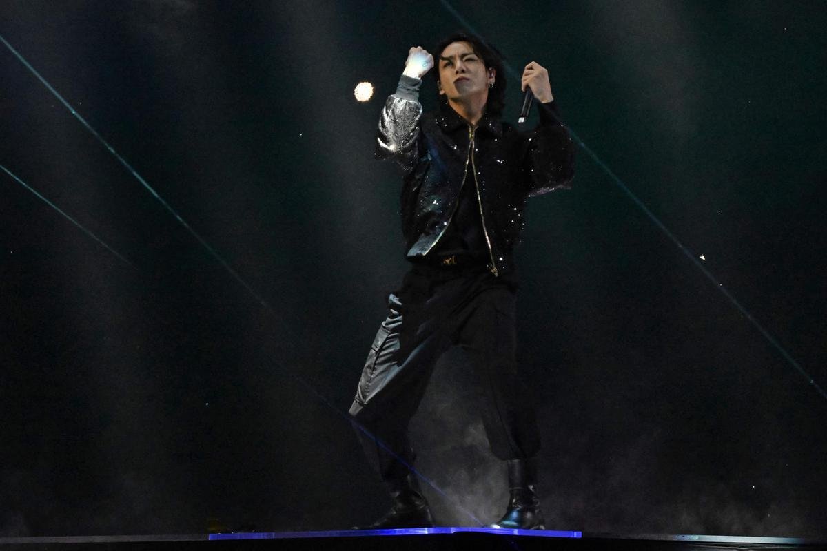 Fotos da cerimnia de abertura da Copa do Mundo do Catar, no Estdio Al Bayt, na cidade de Al Khor