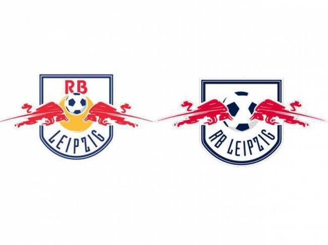 Em 2014, o RB Leipzig precisou mudar seu escudo porque o emblema fazia referncia  Red Bull, o que  proibido na Alemanha.