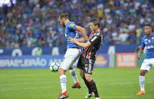 Fotos do jogo entre Cruzeiro e So Paulo