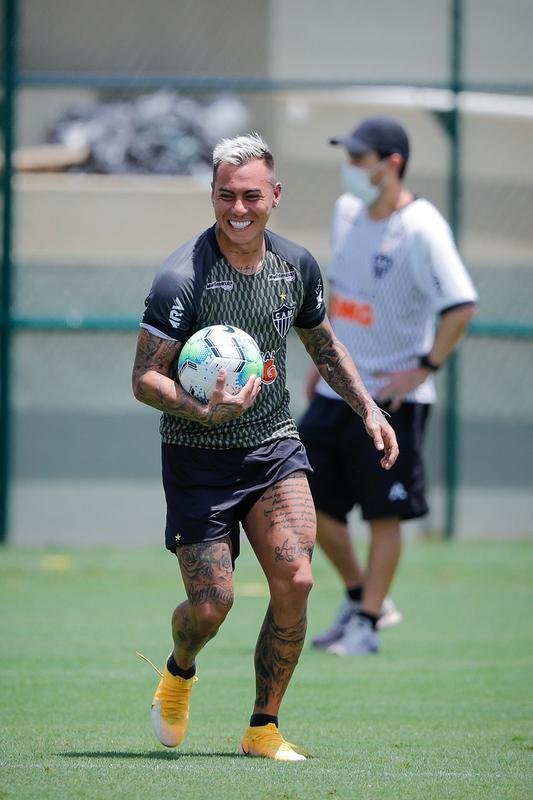 Fotos do treino: Atlético se prepara para enfrentar o Corinthians