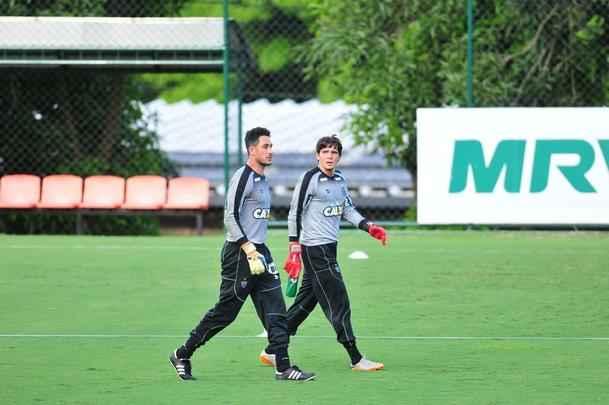 Lauro participou de treino, na Cidade do Galo, junto com o elenco do Atltico pela primeira vez