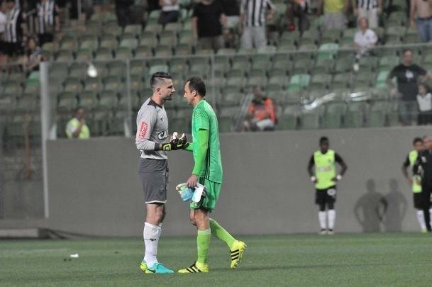 Imagens do jogo entre Atltico e Sport no Independncia