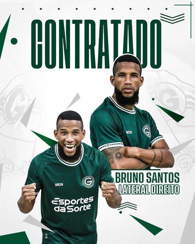 Gois anunciou o lateral-direito Bruno Santos